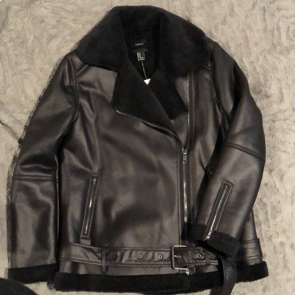 Black Sherpa jacket